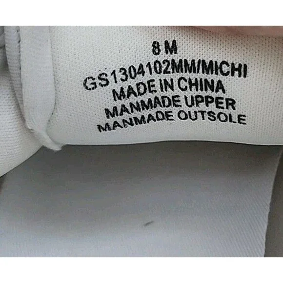 MIA Kable Sneakers Tan White Women’s Size 8 M Retro Comfort Lace Up Shoes - Picture 7 of 8